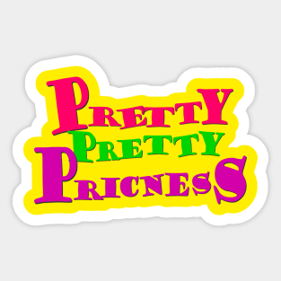 Pretty Princess Sticker